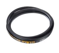 uxcell A128 Ceinture en caoutchouc enveloppée, section A, courroie en V, circonférence extérieure de 330,2 cm x 1,3 cm de largeur x 0,8 cm d'épaisseur, courroie de transmission de puissance