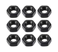 Uxcell a16033100ux0565 Lot de 100 écrous hexagonaux M4 en acier au carbone de qualité 8 Noir