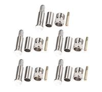 uxcell Adaptateur BNC RF coaxial pour surveillance, a18070400ux0184, 5pcs FMEK-C-3