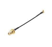 uxcell Adaptateur connecteur RF mâle à angle droit vers RP-SMA femelle 10,2 cm RF1.37