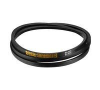 uxcell B-111 Courroies trapézoïdales Longueur intérieure 281,9 cm, Courroie d'entraînement en caoutchouc B-Section