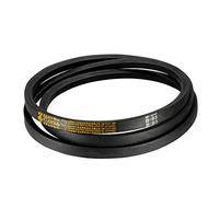 uxcell B-83 Courroies trapézoïdales de 210,8 cm de longueur intérieure, courroie d'entraînement en caoutchouc section B