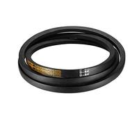 uxcell B-84 Courroies trapézoïdales de 213,4 cm de longueur intérieure, courroie d'entraînement en caoutchouc section B