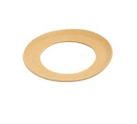 uxcell Bague de piston de compression pour compresseur d'air, pièce de rechange 33 mm OD 20 mm ID 0,5 mm d'épaisseur, jaune