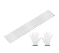 uxcell Barre plate en acier inoxydable 304 de 1,6 cm d'épaisseur, 6,4 cm de large, 30,5 cm de long, finition brossée pour cuisine, loisirs créatifs, ton argenté