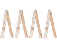 uxcell Bretelles réglables de Soutien-Gorge de Remplacement de Ceinture d'épaule élastique pour Femme Rouge-2 18 mm Couleur de Peau-3 15 mm