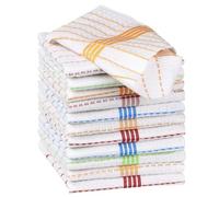 uxcell Chiffons De Nettoyage Réutilisables Chiffon De Nettoyage en Coton Super Absorbant pour La Maison La Cuisine La Voiture De Fenêtre 30 cm X 30 cm Multi Pack of 12