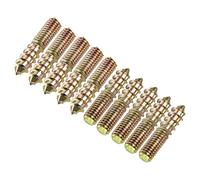 uxcell Cintre Boulon à tête double vis auto foreuse pour meubles en bois M6x30mm-10pcs