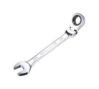 uxcell Clé mixte à cliquet à tête flexible SAE 72 dents 12 points Cr-V