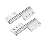uxcell de 10,2 cm de long en acier Petite Slip Joint Drapeau Charnière - Lift Off pour gaucher Couvercle Porte 2 pcs