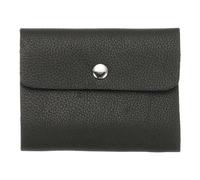 uxcell Étui fin en cuir pour cartes de crédit, cartes de visite et d'identité, avec 24 emplacements pour homme et femme, noir