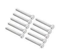 uxcell Filetage M8 90 mm en acier inoxydable 304 Vis à tête hexagonale à boulons M8x80mm-10pcs