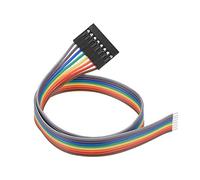 uxcell Fils de démarrage pour platine d'expérimentation 8 broches 30 cm femelle vers pointe étamée pour Arduino