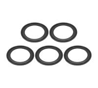 uxcell FKM Lot de 5 joints toriques en caoutchouc à trois pinces 5,1 cm en forme de trèfle à quatre feuilles pour tuyaux sanitaires, brasserie, alimentaire, systèmes de tuyauterie