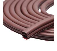 uxcell Joint d'étanchéité en caoutchouc autocollant pour porte et fenêtre - 6 m x 10 mm x 15 mm - Pour espace de 12 à 14 mm - Pour insonorisation de fenêtre et de porte et cadre de porte (marron)