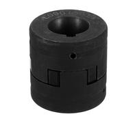 uxcell L090 Lot de 3 coupleurs flexibles à mâchoires en L de 5/8" à 2,8 cm et araignée en caoutchouc Buna-N NBR pour fendeuse de bûches équipement hybride