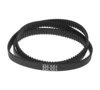 uxcell Lot de 10 courroies de distribution 2GT en caoutchouc à boucle fermée 520-2GT-6, 6 mm de largeur x 520 mm de longueur, courroie de distribution pour imprimante 3D