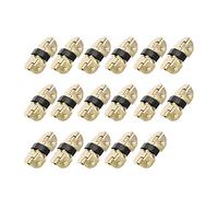 uxcell Lot de 17 charnières à ressort pour étui à lunettes, boîte à bijoux, boîte en bois, 30 mm de long