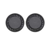 uxcell Lot de 2 Haut-parleurs passifs en Caoutchouc pour radiateur et Caisson de Basses 65 mm
