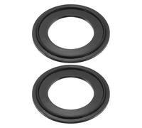 uxcell Lot de 2 joints toriques en caoutchouc FKM Tri-Clamp de 3,9 cm pour virole de type tuyau sanitaire, brasserie, nourriture, systèmes de tuyauterie