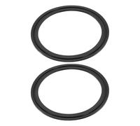 uxcell Lot de 2 joints toriques en caoutchouc FKM Tri-Clamp de 8,5 cm pour virole de type tuyau sanitaire, brasserie, nourriture, systèmes de tuyauterie