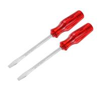 uxcell Lot de 2 tournevis à fente magnétique 6 mm avec tige carrée de 12,7 cm