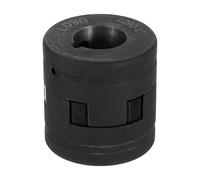 uxcell Lot de 3 coupleurs flexibles à mâchoires en L de 5/8" à 2,5 cm L090 et araignée en caoutchouc Buna-N NBR pour fendeuse de bûches équipement hybride