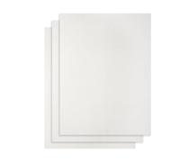 uxcell Lot de 3 revêtements de four résistants à la chaleur, 30,5 x 40,6 cm, anti-adhésifs, pour la cuisson, les grillades et la friture, faciles à nettoyer, blanc