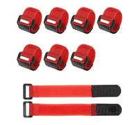 uxcell Lot de 30 attaches autoagrippantes réutilisables, 16 x 2 cm, organiseurs de fils auto-agrippants pour cordons d'alimentation, câbles de données, fils de TV/PC, sangles réglables et durables en