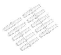 uxcell Lot de 30 connecteurs de valve d'air d'aquarium en plastique droits anti-retour pour aquarium de 4 mm