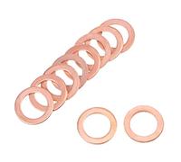 uxcell Lot de 30 rondelles plates en cuivre pour vis 30Pcs 8mm x 12mm x 1mm