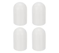 uxcell Lot de 4 capuchons de diffuseur de lampe de poche, 13,6 mm ID x 27 mm de hauteur, capuchons de protection en silicone flexible, cache-filetage, pour lampes de poche LED de 14 à 16 mm, boulons