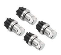 uxcell Lot de 4 pieds de table réglables de 9 à 11,5 cm en acier inoxydable 304 pour tubes de 5,1 cm