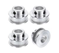 uxcell Lot de 4 poulies synchrone GT-2 36T - Alésage de 10 mm - Poulie de distribution en aluminium 36 dents - Largeur de courroie de distribution 6 mm - Pour imprimante 3D et machine CNC