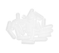 uxcell Lot de 40 embouts en silicone - 2,5 mm ID 7 mm de hauteur - ronds en caoutchouc élastique - Pour boulons de tube en métal - Transparent