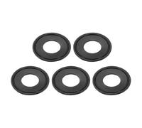 uxcell Lot de 5 joints toriques en caoutchouc FKM Tri-Clamp de 2,4 cm pour virole de type tuyau sanitaire, brasserie, nourriture, systèmes de tuyauterie