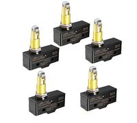 uxcell Lot de 5 micro commutateurs miniatures LXW5-11Q2 1NO + 1NC pour montage sur panneau