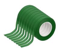 uxcell Lot de 8 rouleaux de ruban adhésif vert doux de 1,27 cm x 28,9 m pour arrangements floraux, bouquets de fleurs artificielles, emballage de tige, artisanat floral, bouquet de mariage