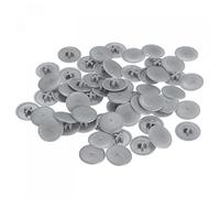 uxcell Lot de 80 cache-vis en plastique pour vis Phillips - 16,7 x 4,3 mm - Gris foncé