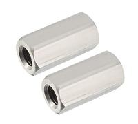 uxcell M12 x 1.75-pitch 40 mm de longueur en acier inoxydable 304 métrique hexagonale Raccord Écrou, 2-pack