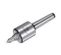 uxcell MT2 Live Center, fuseau morse de précision, outil de centrage rotatif pour tour CNC en métal à haute vitesse