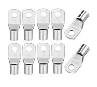 uxcell N isolée Butt Connecteurs Bv2 accessoire Fil électrique Virole Bornes, a18050300ux0179, SC50-8 10PCS