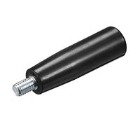 uxcell Poignée tournante - 1 pièce - M10 x 80 mm (DXL) - Vis de volant filetées - Poignée de manivelle pour machine de fraisage industrielle