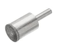 uxcell Pointe diamantée - 18 mm - Grain 600 - Tête sphérique concave - Pour pierre de jade, ambre et verre