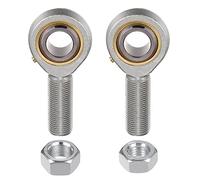 uxcell POSB12 Lot de 2 embouts de tige filetés mâles 3/4-16 avec écrou de blocage 3/4-16