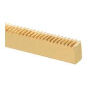 uxcell Râtelier de vitesse en laiton, module 0,5, 200 mm x 8 mm x 5 mm, racks linéaires droits robustes pour machines automobiles