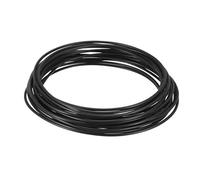 uxcell Recharges de filament pour stylo 3D, 4,8 m, 1,75 mm, PCL, précision dimensionnelle +/- 0,02 mm, pour imprimante 3D, noir