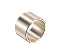 uxcell Roulements à manchons 1,6 cm alésage 1,9 cm OD 1,27 cm Longueur bague auto-lubrifiante en laiton moulé