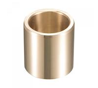 uxcell Roulements à manchons 30 mm alésage 38 mm OD 40 mm de long Bague auto-lubrifiante en laiton moulé