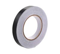 uxcell Ruban adhésif en feuille d'aluminium de 12 mm pour chauffage, climatisation, étanchéité, colmatage de conduits d'air chaud et froid - Ruban adhésif simple face - 50 m - Noir